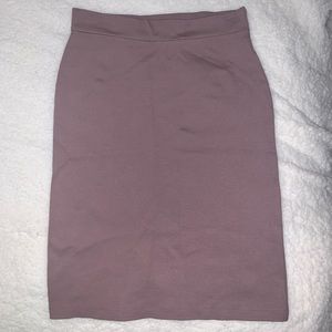 Body Con Skirt Dusty Rose